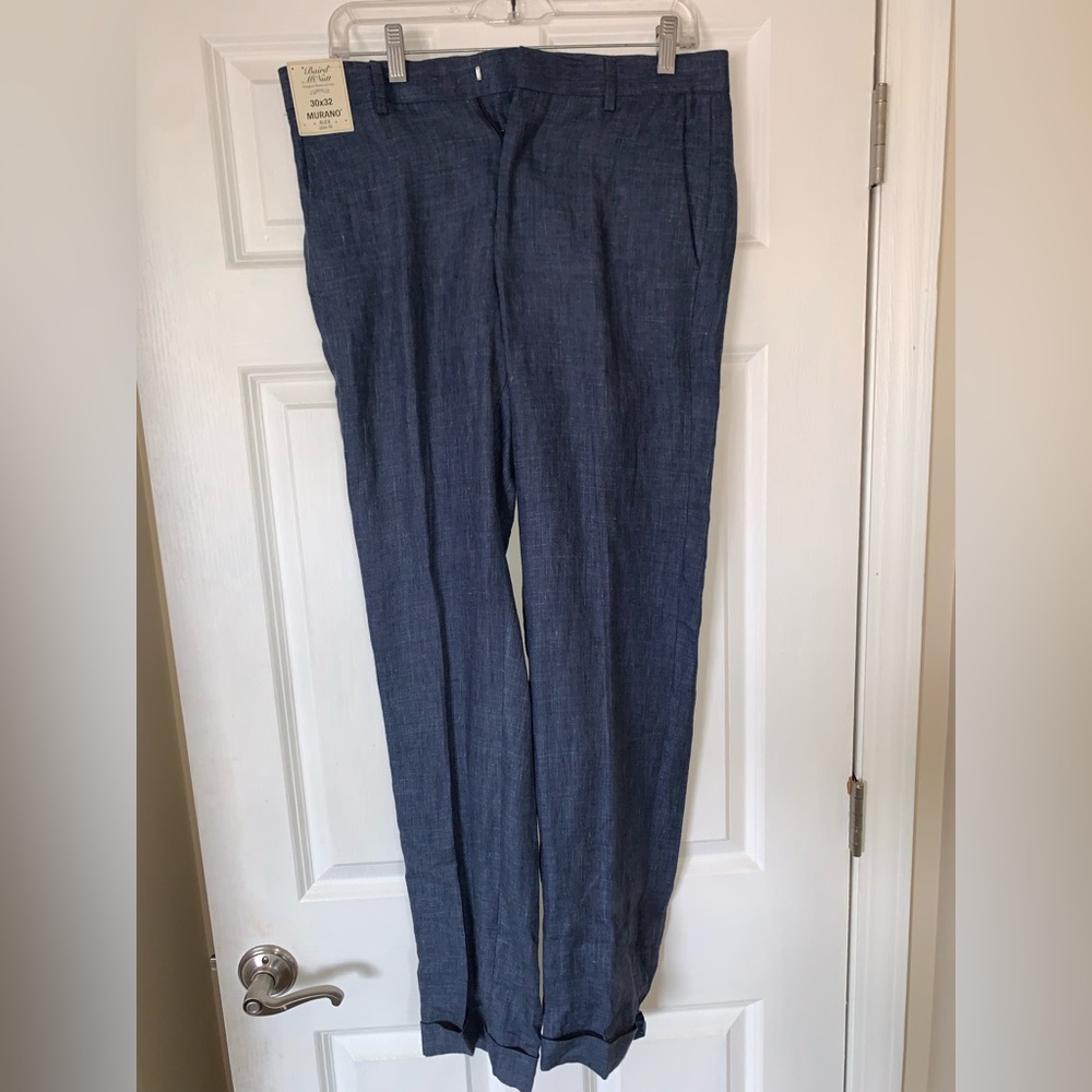 NEW Murano Slim Fit Linen Pants - Men’s 30x32